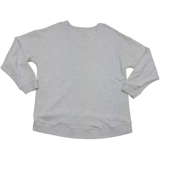 Aerie Oversized Scoop French Terry Lived-In Wash Pullover Women's Size Small - Picture 2 of 6